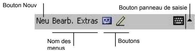 YAKUMO ALPHA GPS - Barre de navigation et barre de commande - 2