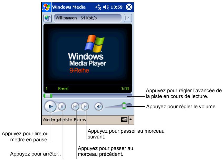 YAKUMO ALPHA GPS - Windows Media Player pour Pocket PC - 1