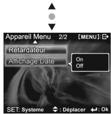 YAKUMO CAMMASTER SD 542 - Menu Photo : - 2