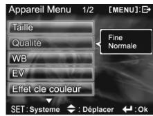 YAKUMO CAMMASTER SD 542 - Menu Photo : - 1