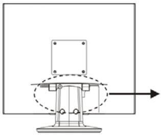 YAKUMO TFT 17 XP - Branchement du moniteur à l'ordinateur - 1