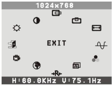 YAKUMO TFT 17 XP - Menu principal - 1