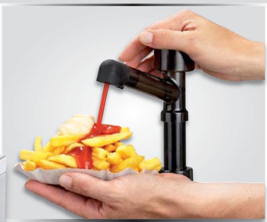 BARTSCHER 100322-206 - Pump sauce dispenser, 2 pumps - 2