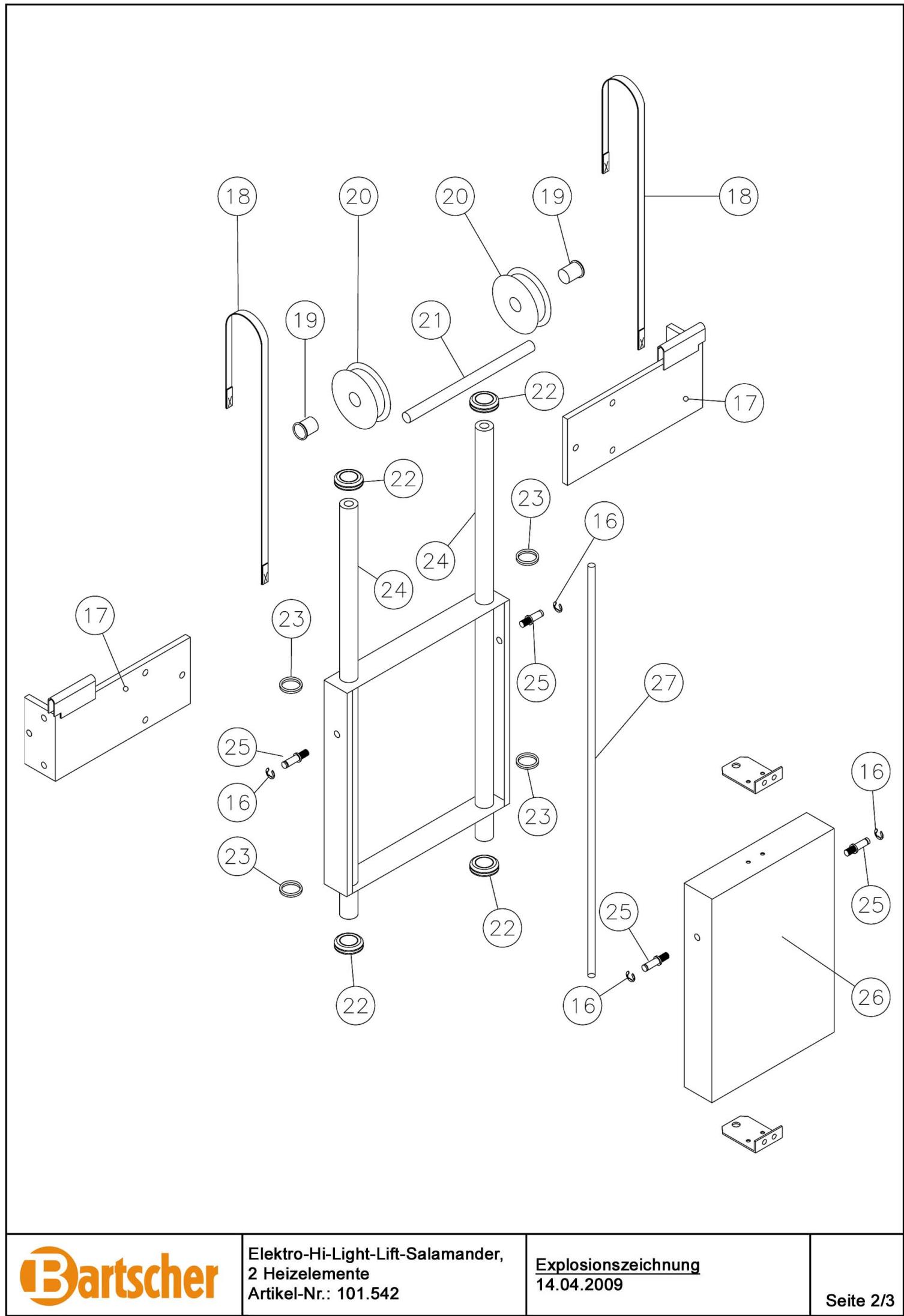 BARTSCHER 101542 - 2