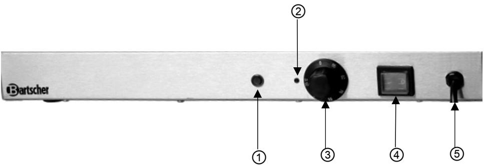 BARTSCHER 114360 - Bedienblende - 1