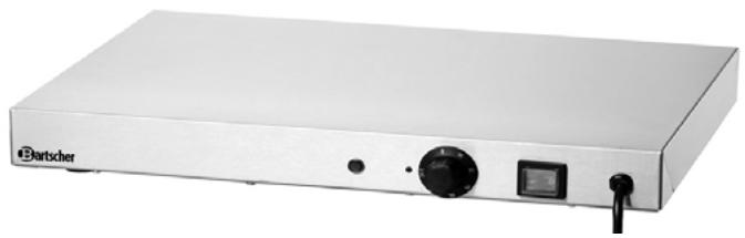 BARTSCHER 114360 - Instrukcja obslugi Elektryczna płyta grzewcza - 1