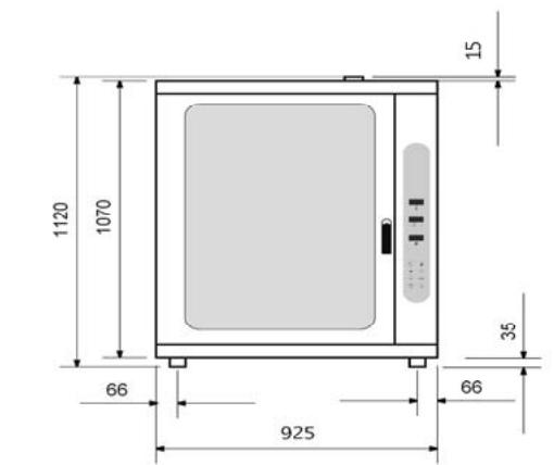 BARTSCHER 116802 - Combi Steamer „Easy“ 10 × 1 / 1 GN - 1