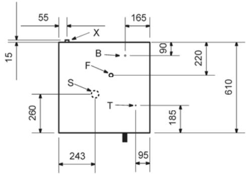 BARTSCHER 116802 - Piec konwekcyjno-parowy 5 × 2/3 GN - 3