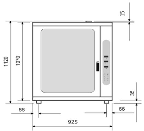 BARTSCHER 116806 - Piec konwekcyjno-parowy „Easy“ 10 x 1/1 GN - 1