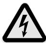 BARTSCHER 105.932S - WARNING! Hazard via electrical current! - 1