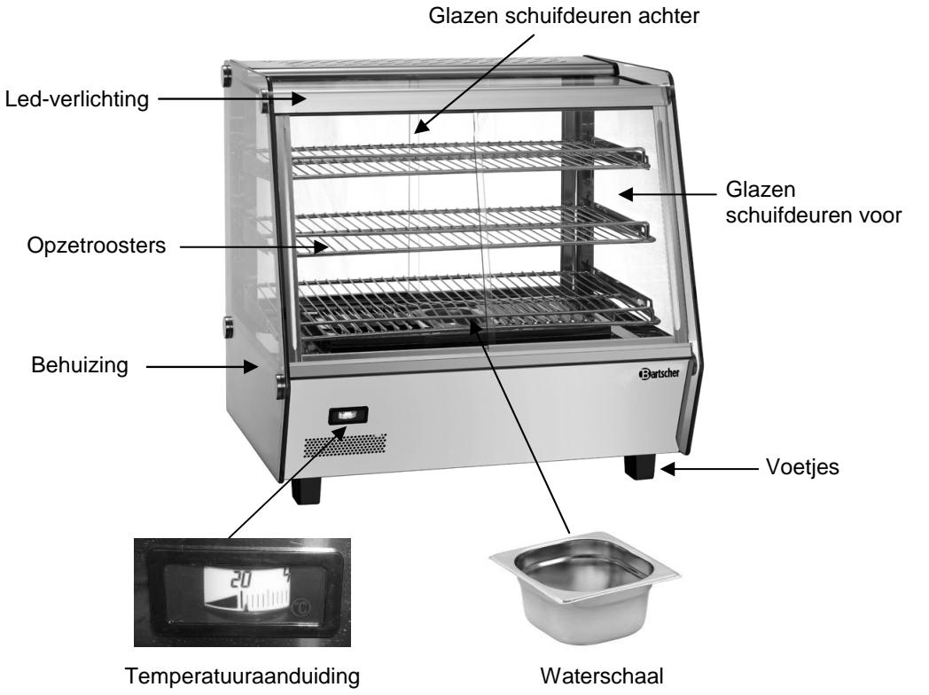BARTSCHER 305.055 - Overzicht van onderdelen - 1