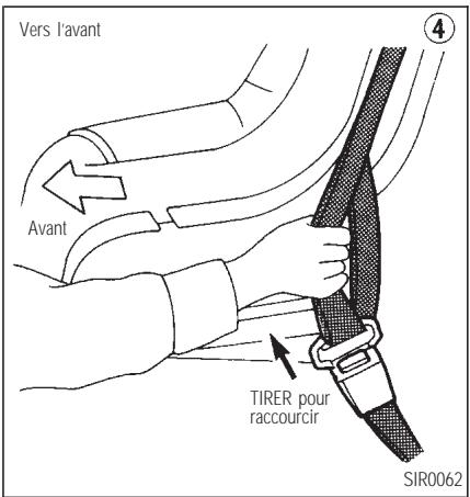 INFINITI I35 - SIÉGES, DISPOSITIFS DE RETENUE ET SYSTEMES DE COUSSIN GONFLABLE D'APPOINT - 1