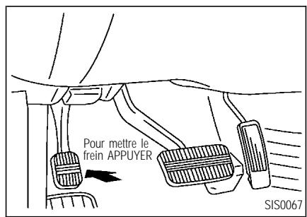 INFINITI I35 - FREIN DE STATIONNEMENT - 1