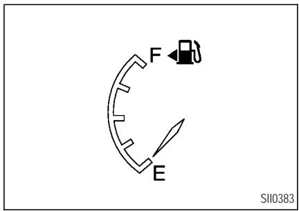 INFINITI I35 - INDICATEUR DE NIVEAU DE CARBURANT - 1