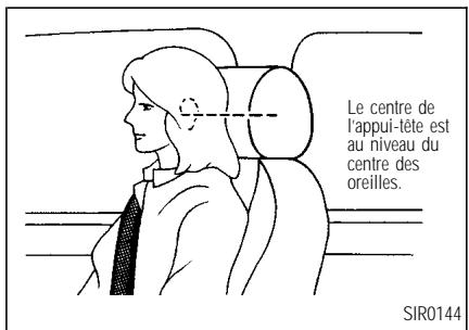INFINITI I35 - SIÉGES, DISPOSITIFS DE RETENUE ET SYSTÉMES DE COUSSIN GONFLABLE D'APPOINT - 1