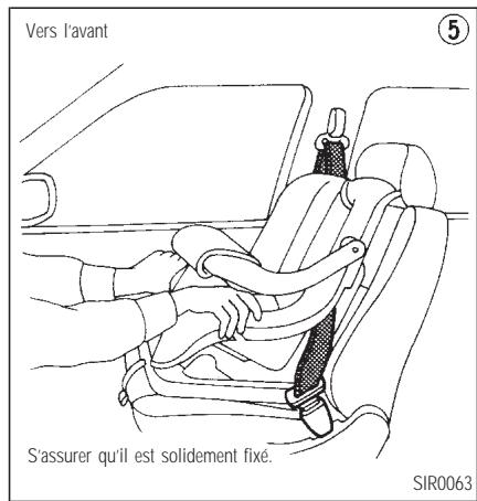 INFINITI I35 - SIÉGES, DISPOSITIFS DE RETENUE ET SYSTEMES DE COUSSIN GONFLABLE D'APPOINT - 2