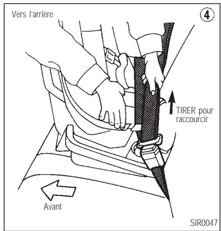 INFINITI I35 - SIÉGES, DISPOSITIFS DE RETENUE ET SYSTEMES DE COUSSIN GONFLABLE D'APPOINT - 3