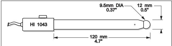 HANNA INSTRUMENTS PH 210 - HI 1043B - 1