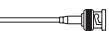 HANNA INSTRUMENTS PH 210 - Cable d'extension pour electrode fete a vis (vis vers BNC) - 5