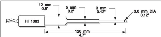 HANNA INSTRUMENTS PH 212 - HI 1083B - 1