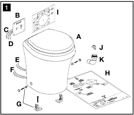 DOMETIC MF-8100 - INSTALLATION - Series MasterFlush™ Toilets - 1