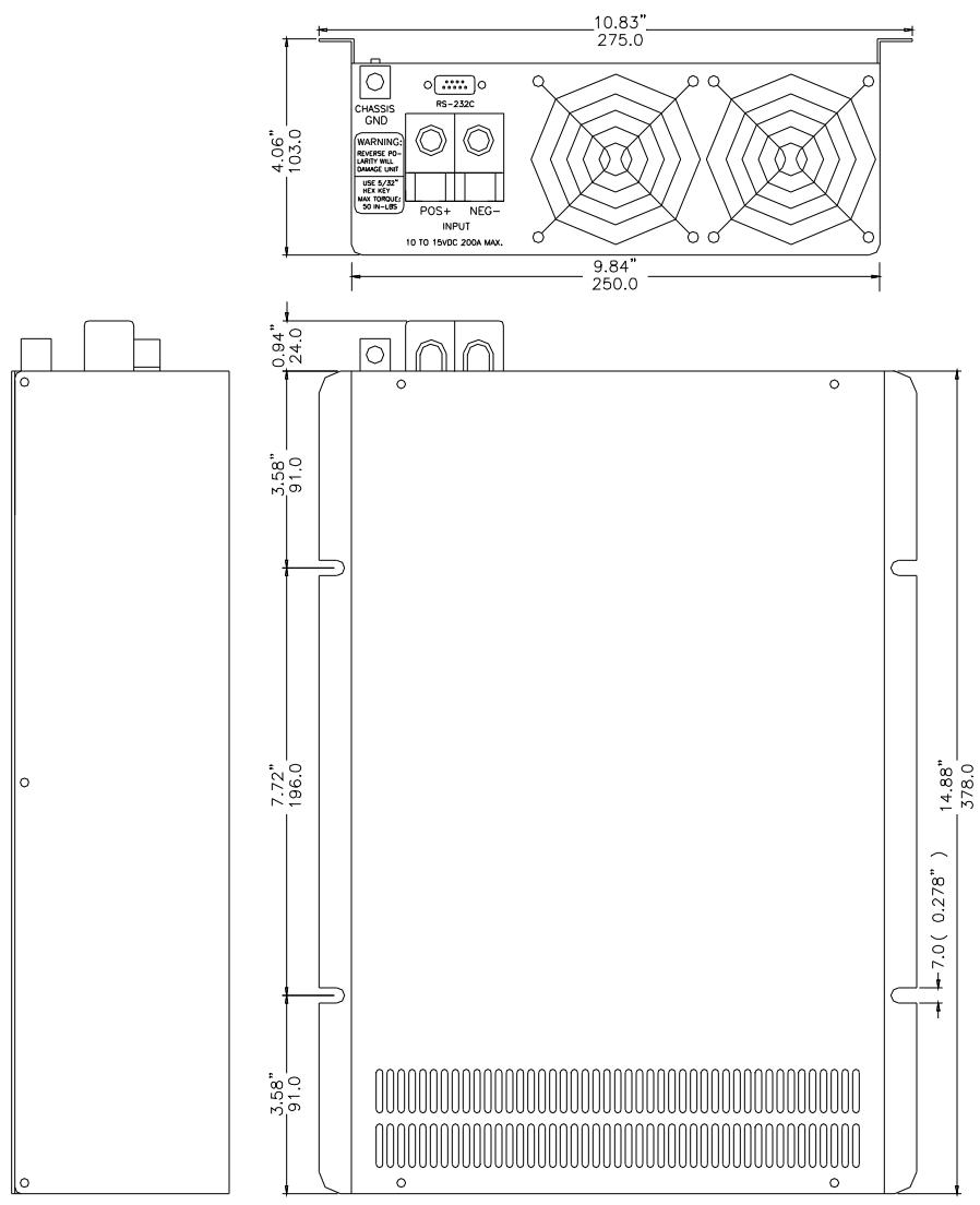 DOMETIC SI 1500 24V - Mechanische Zeichnungen - 1