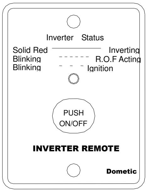 DOMETIC SI 600 ACS 12V - The Remote Control panel - 1