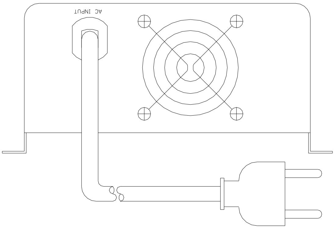 DOMETIC SI 600 ACS 12V - The rear panel interface - 1