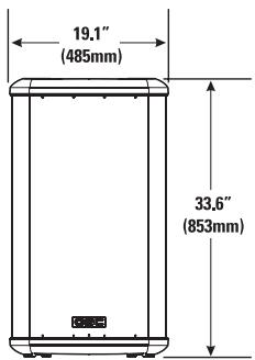 QSC AUDIO HPR152F - Exemple d'application 4 - 5