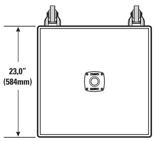 QSC AUDIO HPR181W - Dimensions, HPR181W - 1