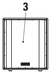 QSC AUDIO HPR181W - Attention : pour réduire les risques d'électrocution, ne pas retirer le capot. Aucune pièce réparable par l'utilisateur à l'intérieur. Confier toute réparation à un personnel qualifié. - 11