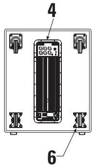 QSC AUDIO HPR181W - Attention : pour réduire les risques d'électrocution, ne pas retirer le capot. Aucune pièce réparable par l'utilisateur à l'intérieur. Confier toute réparation à un personnel qualifié. - 16