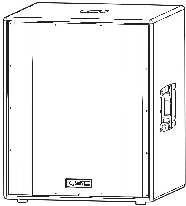 QSC AUDIO HPR181W - Haut-parleurs alimentés série HPR - Manuel d'utilisation - 4