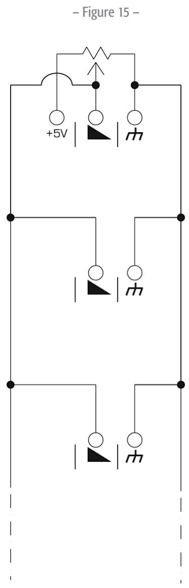 QSC AUDIO K12 - Schémas de câblage ajustat pour l'attenuateur de gain - 2