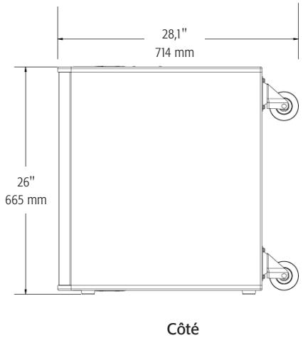 QSC AUDIO K8 - Dimensions - 12