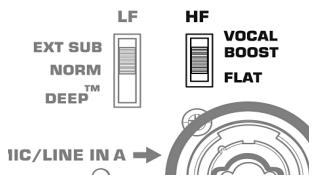 QSC AUDIO K8 - Égalisation haute fréquence - 3