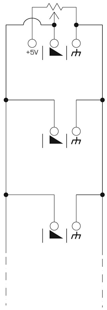 QSC AUDIO K8 - Schémas de câblage ajustat pour l'attenuateur de gain - 3