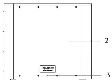 QSC AUDIO KW SERIE - KW181-Caisson d'extrêmes graves 18" simple - 3