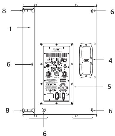 QSC AUDIO KW SERIE - KW122 - Système de haut-parleurs bidirectionnels 12" - 1