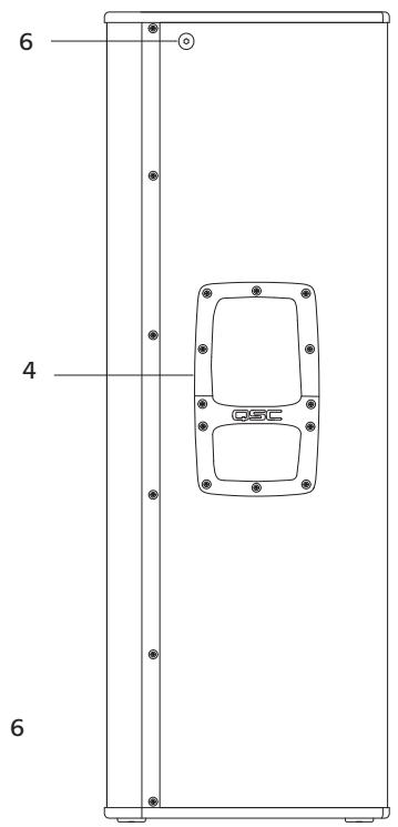 QSC AUDIO KW SERIE - KW153 - Système de haut-parleurs tridirectionnels 15" - 4