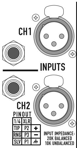 QSC AUDIO PLX 1104 - Input Pinouts - 6