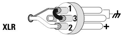 QSC AUDIO PLX 1804 - Broches d'entrée - 3