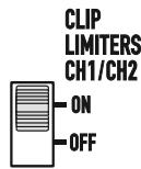 QSC AUDIO PLX 2502 - Clip-Limiter-EIN/AUS-Schalter - 1
