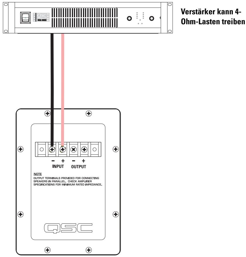 QSC AUDIO SC-412 - Paralleler Anschluss des zweiten LF-4115 - 1