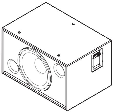 QSC AUDIO SC-412 - Haut-parleur basse fréquence lf-4115 - 3