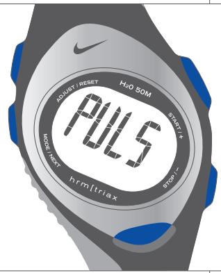 NIKE TRIAX INSPIRE - Pour activer les ZONES, l'alarme hors-zone et établir les limites supérieure/inférieure de frequency cardiaque - 1