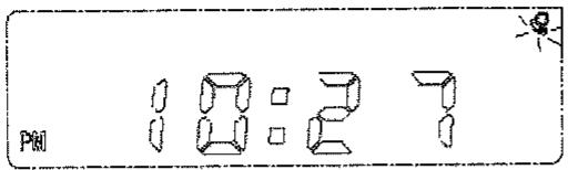 CURTIS CR2608 - REGLAGE DE L'ALARME - 1