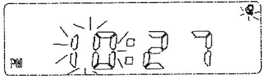 CURTIS CR2608 - REGLAGE DE L'ALARME - 2