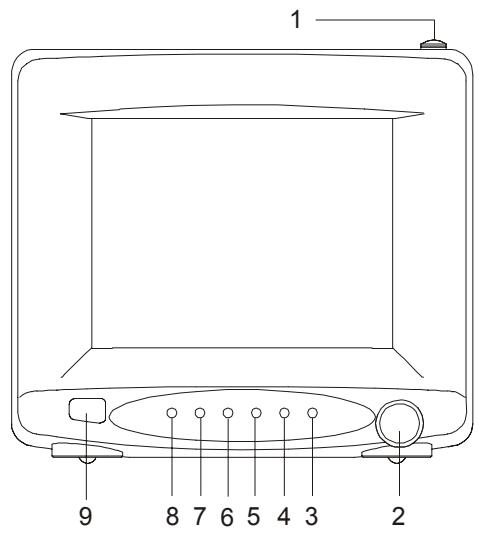 CURTIS RT093 - Vue frontale: - 1