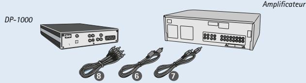 KISS DP-1000 - Connexions - 2